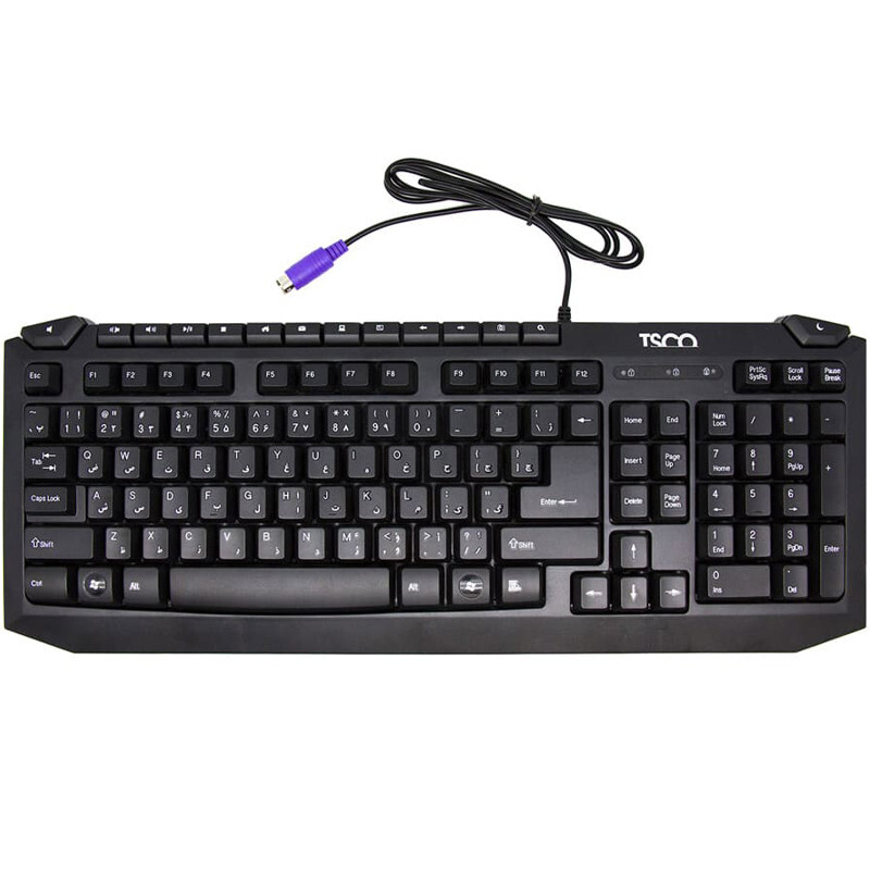 کیبورد سیمدار TSCO 8024