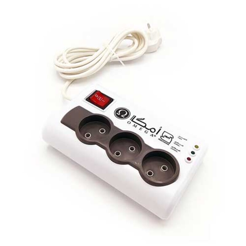 محافظ برق 3 خانه یخچالی OMEGA 1.5M