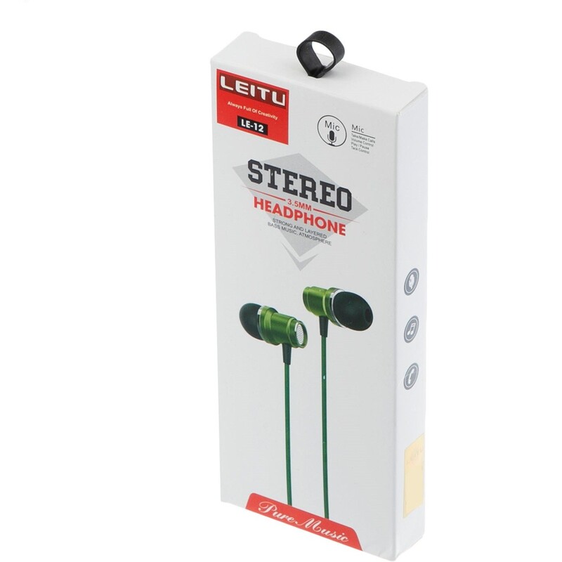 هندزفری سیمدار LEITU LE12