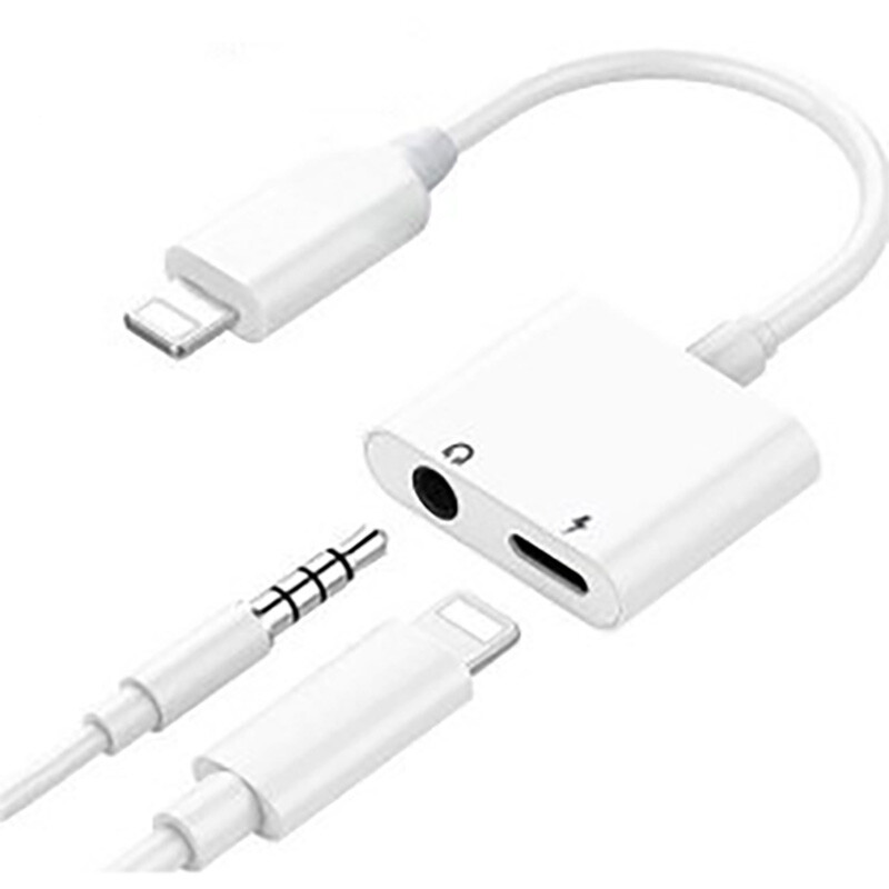 تبدیل ENZO IPHONE TO AUX + LIGHITNING J009