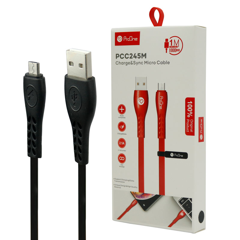 کابل شارژر میکرو PROONE PCC245