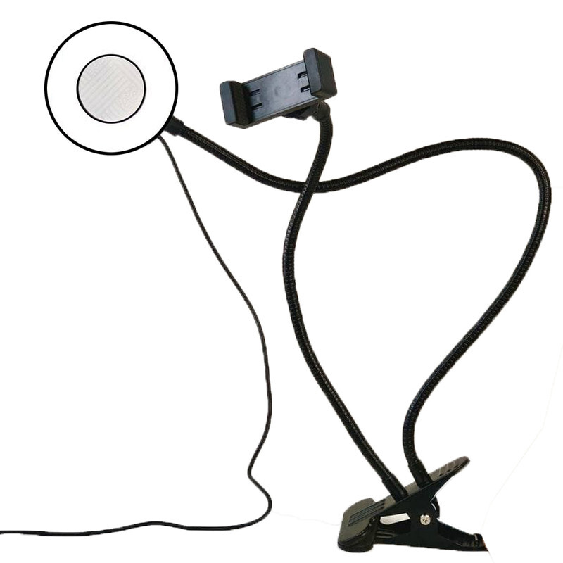 رینگ لایت گیره ای 2IN1