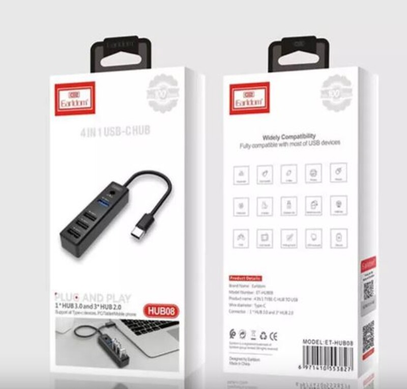 هاب تایپ سی EARLDOM ET08