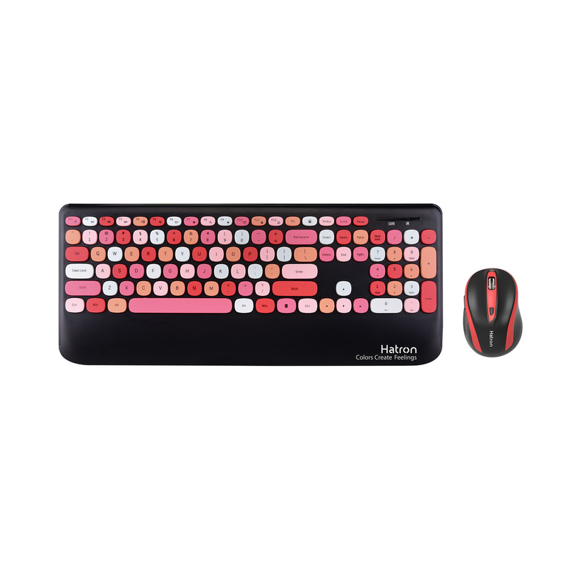 کیبورد و ماوس بی سیم HATRON 350