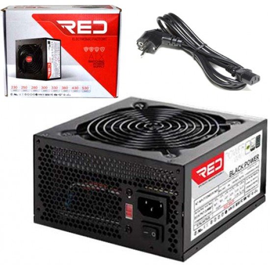 منبع تغذیه کامپیوتر RED 280W