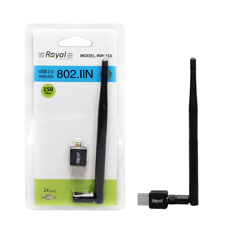 کارت شبکه آنتن دار ROYAL RW133