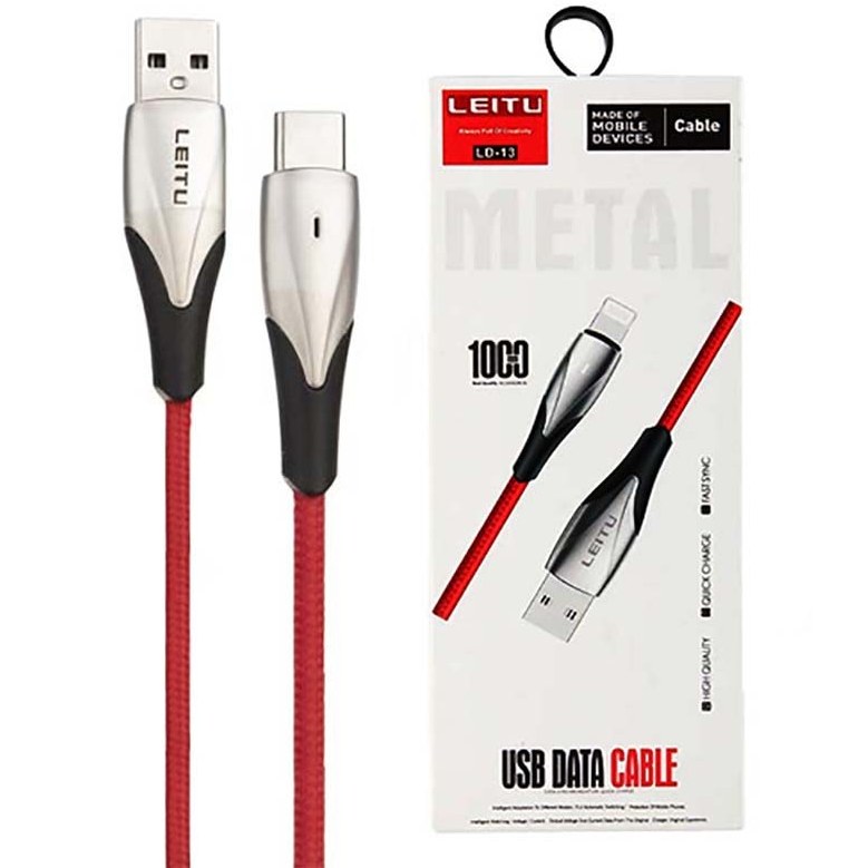 کابل شارژر تایپ سی LEITU LD13