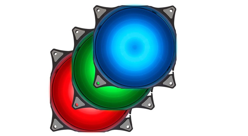 فن کیس گیمینگ RGB 12*12