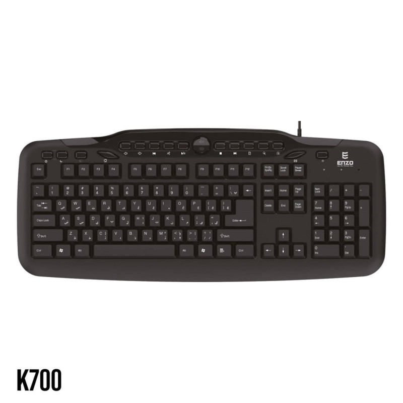 کیبورد سیمدار ENZO K700
