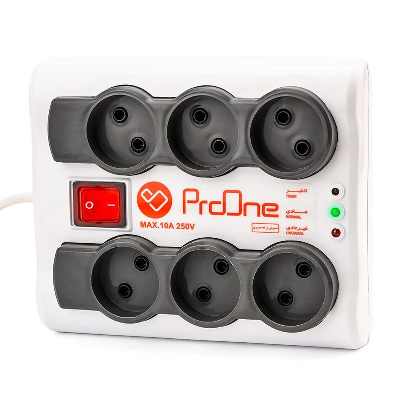 محافظ برق 6 خانه PROONE PPS610 5M