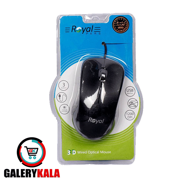 ماوس سیمدار ROYAL 169