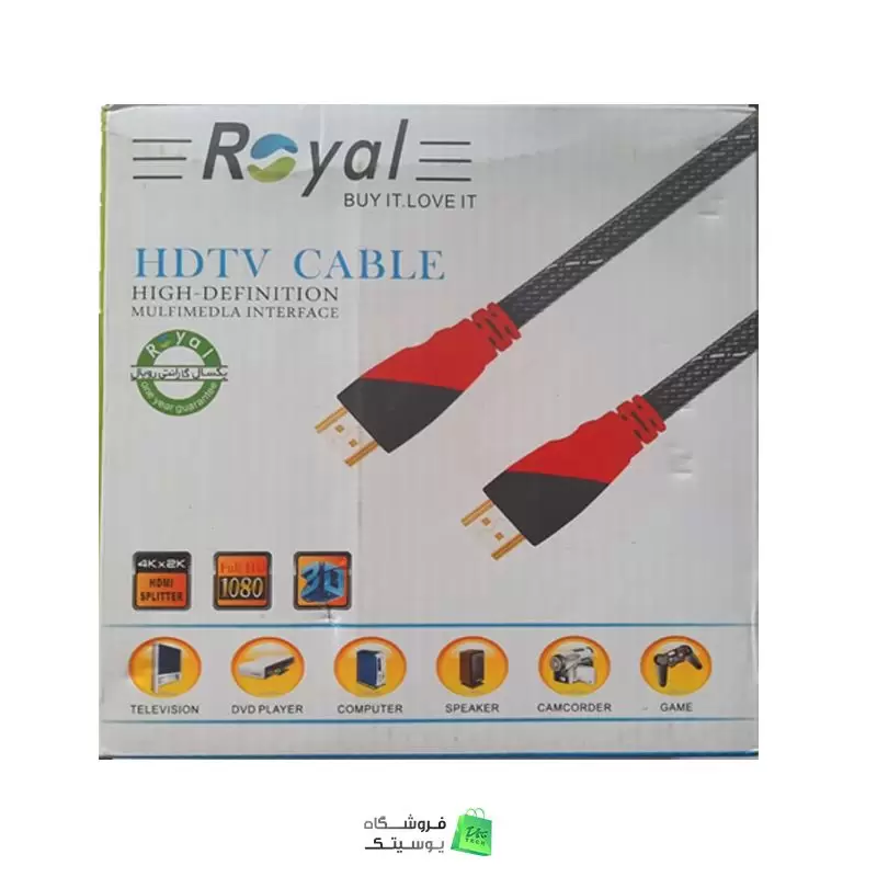 کابل ROYAL 19+1 4K 10M HDMI