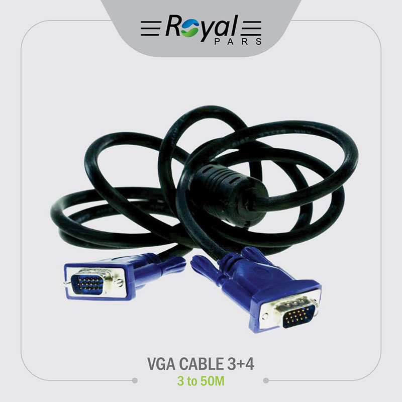 کابل ROYAL 50M 3+4 VGA