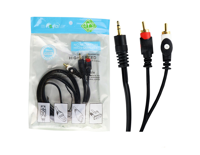 کابل صدا دو به یک ROYAL