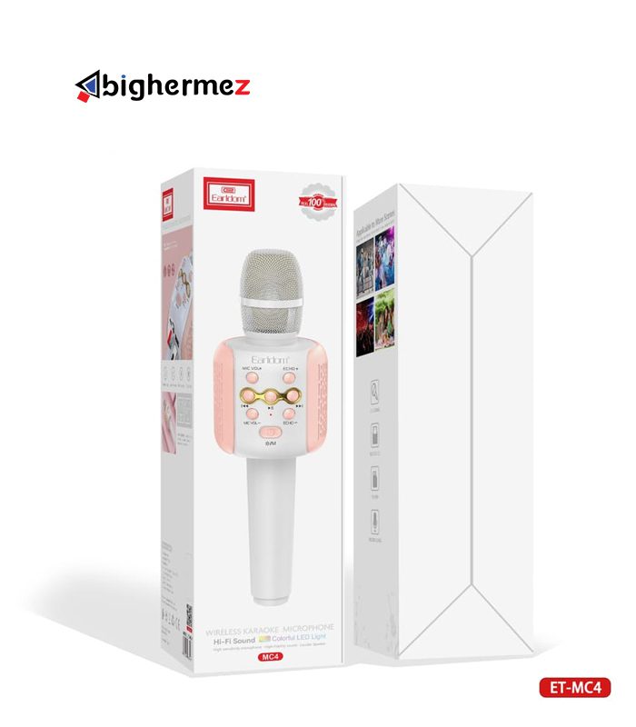 اسپیکر بلوتوث میکروفنی EARLDOM MC4