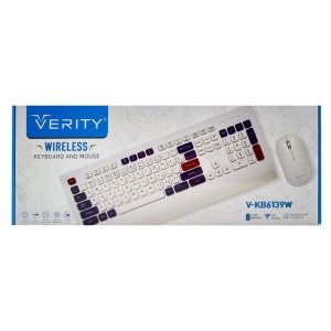 کیبورد و ماوس بی سیم VERITY 6139