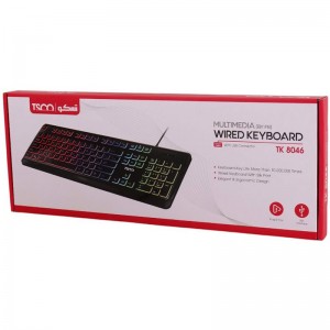 کیبورد سیمدار TSCO TK8046