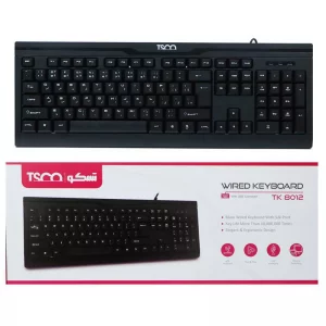 کیبورد سیمدار TSCO TK8012