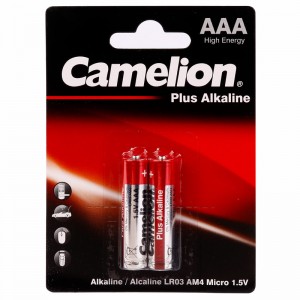 باتری نیم قلمی کارتی آلکالاین  CAMELION
