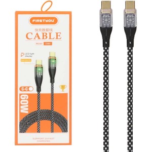 کابل شارژر تایپ سی به تایپ سی FIRST 16