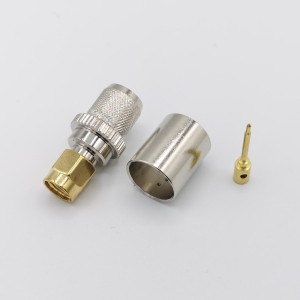 کانکتور SMA نری سرکابلی مستقیم RG213/RG214