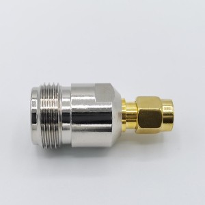 کانکتور مبدل N-TYPE مادگی به SMA نری مستقیم