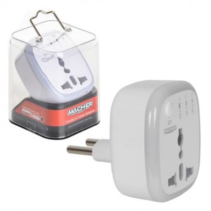 تبدیل برق سه به دو تایمردار MACHER MR265