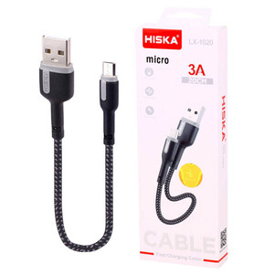کابل شارژر پاوربانکی میکرو HISKA 1020