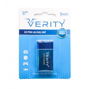 باتری کتابی آلکالاین VERITY 6LR61