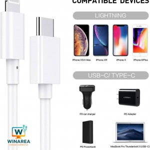 کابل تبدیل لایتنینگ به USB-C طول 1 متر