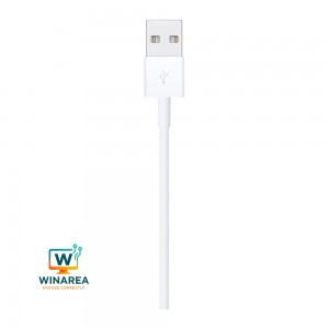 کابل تبدیل usb به لایتنینگ مدل iphon طول یک متر 100% اورجینال
