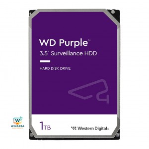 هارددیسک اینترنال وسترن دیجیتال مدل Purple WD10PURZ ظرفیت 1 ترابایت