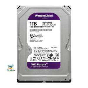هارددیسک اینترنال وسترن دیجیتال مدل Purple WD10PURZ ظرفیت 1 ترابایت