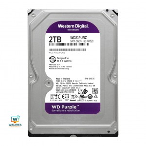 هارددیسک اینترنال وسترن دیجیتال مدل Purple WD20PURZ ظرفیت 2 ترابایت