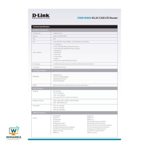 مودم روتر بی سیم LTE  D-Link مدل DWR-M960