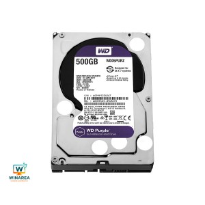 هارددیسک اینترنال وسترن دیجیتال مدل Purple WDPURZ ظرفیت 500 گیگابایت