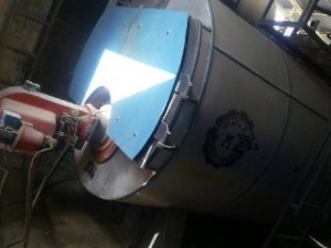 دیگ بخار پنج تن ساخت شرکت گرماوران