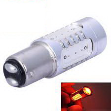 یک عدد لامپ قرمز 1157 COB فندقی ( ویژه )