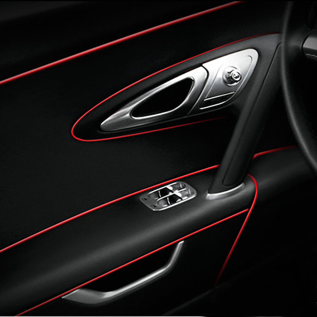 ۵ متر نوار تزئینی تی شکل ۴ میلیمتری داخل خودرو