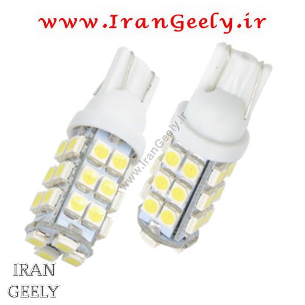 یک جفت لامپ 28 اس ام دی w5w/T10