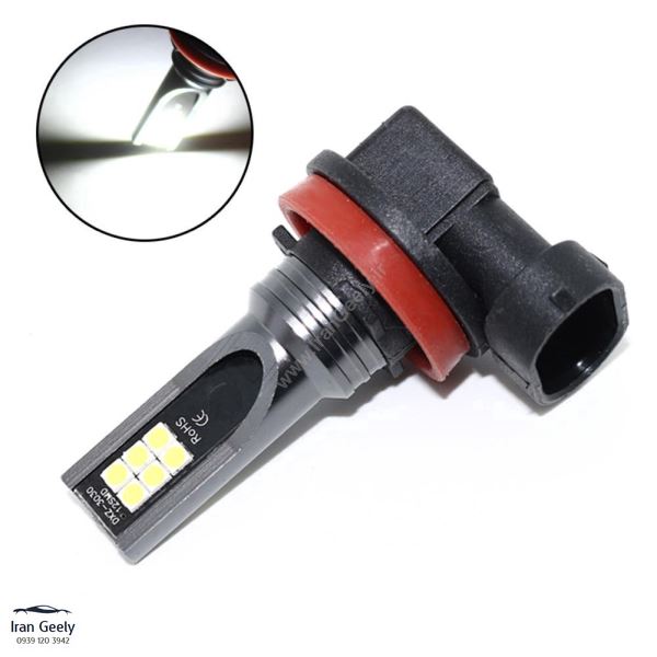 دو عدد لامپ H11  پر قدرت ( قیمت ویژه حراجی )