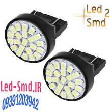 دو عدد لامپ T20تی ۲۰ دارای ۲۲ اس ام دی