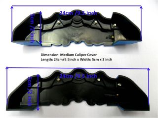 کاور ترمز برمبو وارداتی سایز بزرگ مشکی و طرح کربن