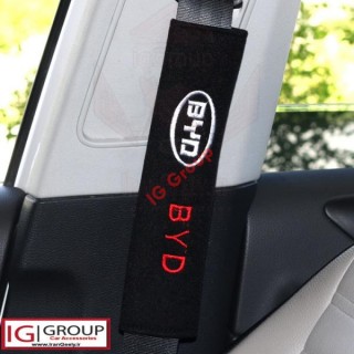 پد گلدوزی شده کمربند ایمنی با لوگو BYD