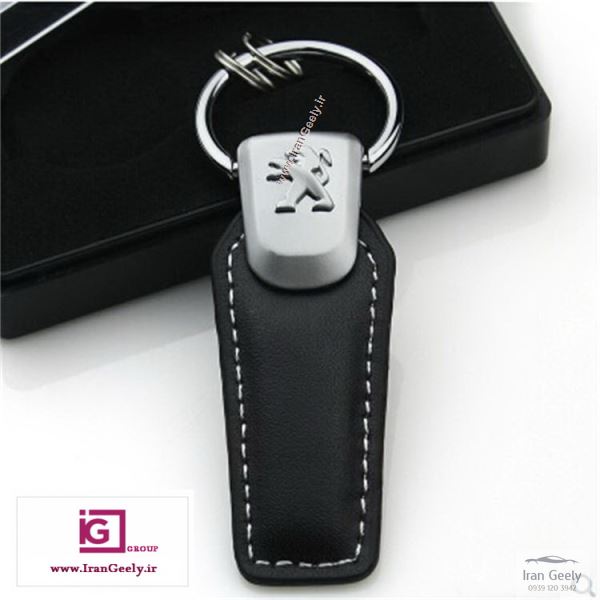 جاسوئیچی سوپرلوکس چرمی فلزی پژو