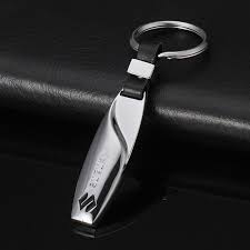 جاسوئیچی جدید استیل/چرم دراپ  Drop با لوگو سوزوکی