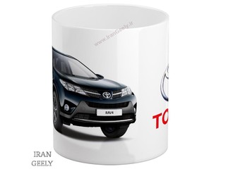 ماگ با لوگو تویوتا - RAV 4