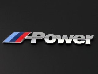 Large MPower Metal Badges