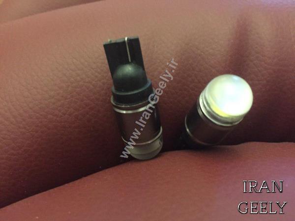 ۲عدد لامپ جدید لنزی قدرتمند  T10 ( قیمت حراجی )