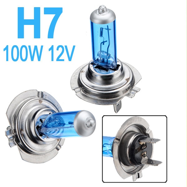 یک جفت لامپ H7 هالوژن 12V 100W